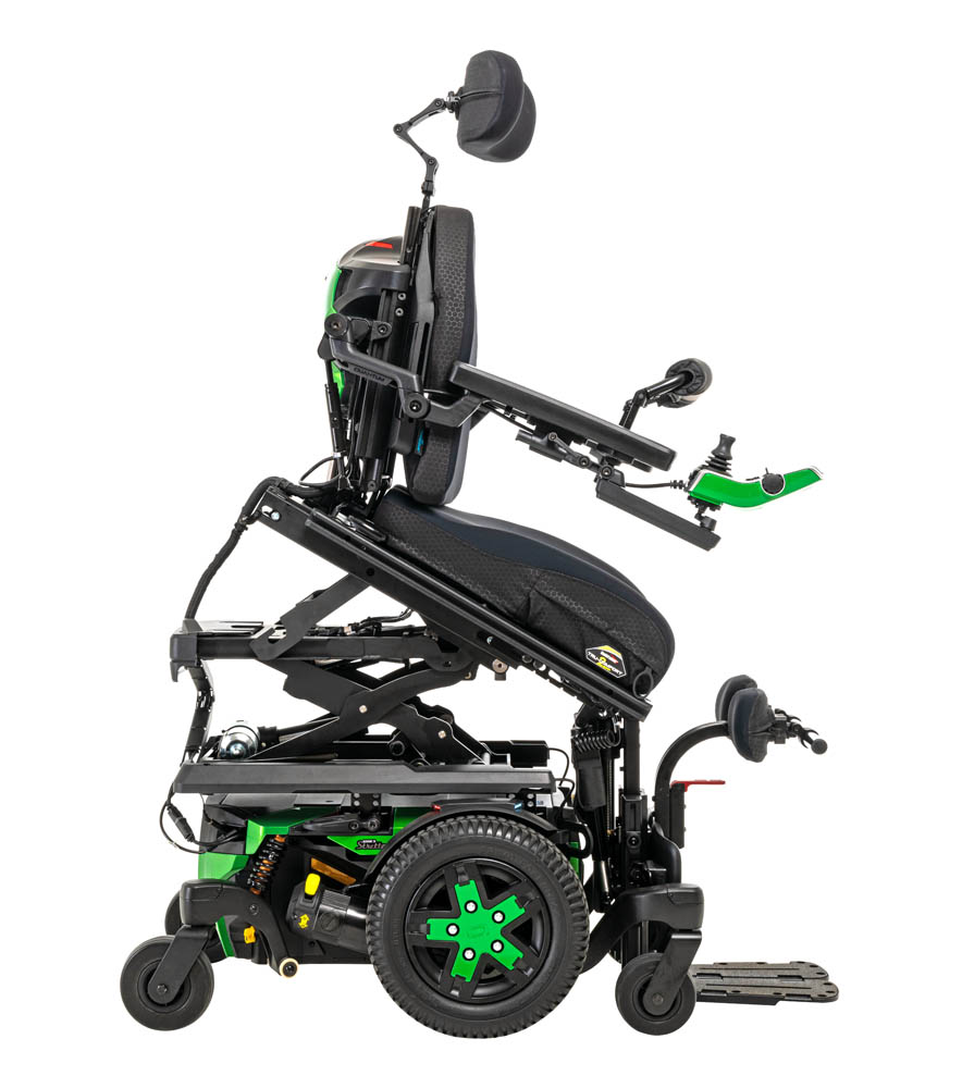 Anterior tilt on a Quantum wheelchair