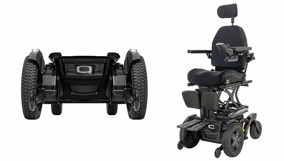 A Quantum power wheelchair with front wheel drive: the 4Front 2