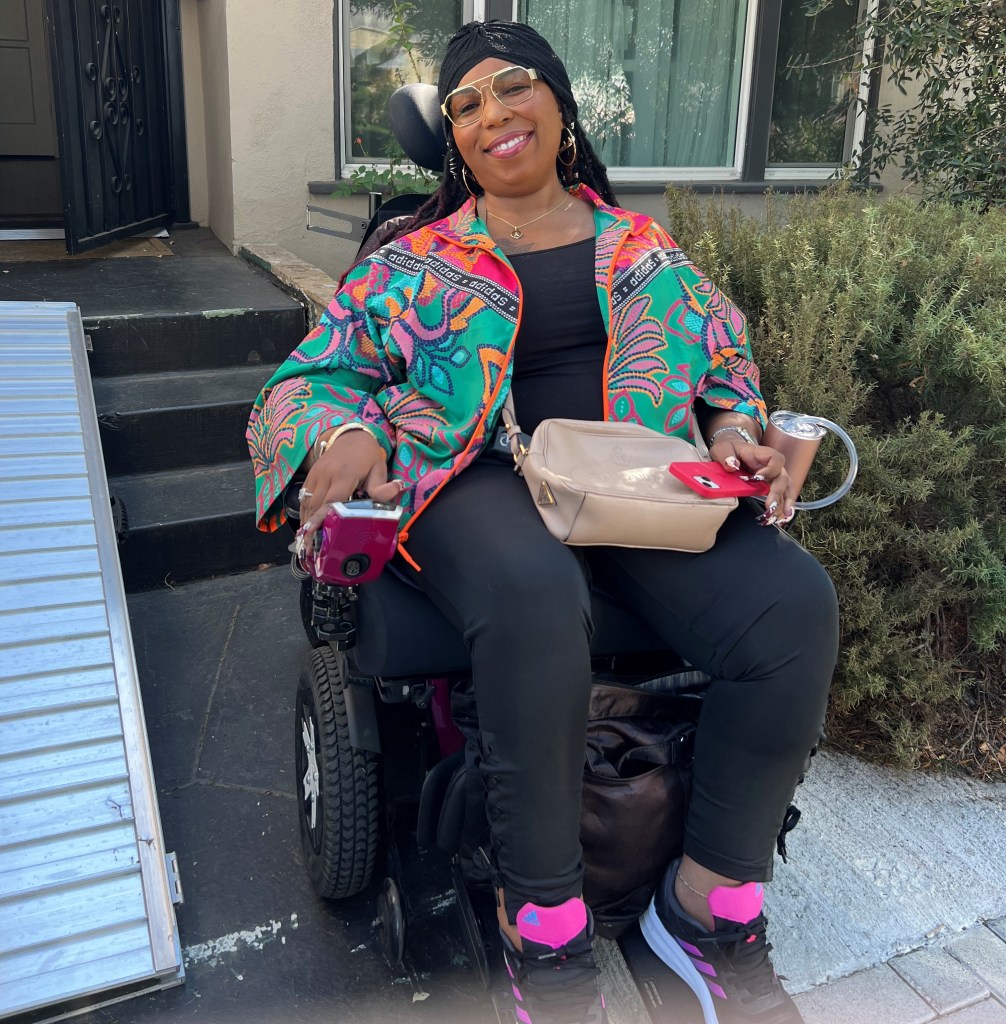 Andraea offers suggestions for people with disabilities on ways to dress for winter months